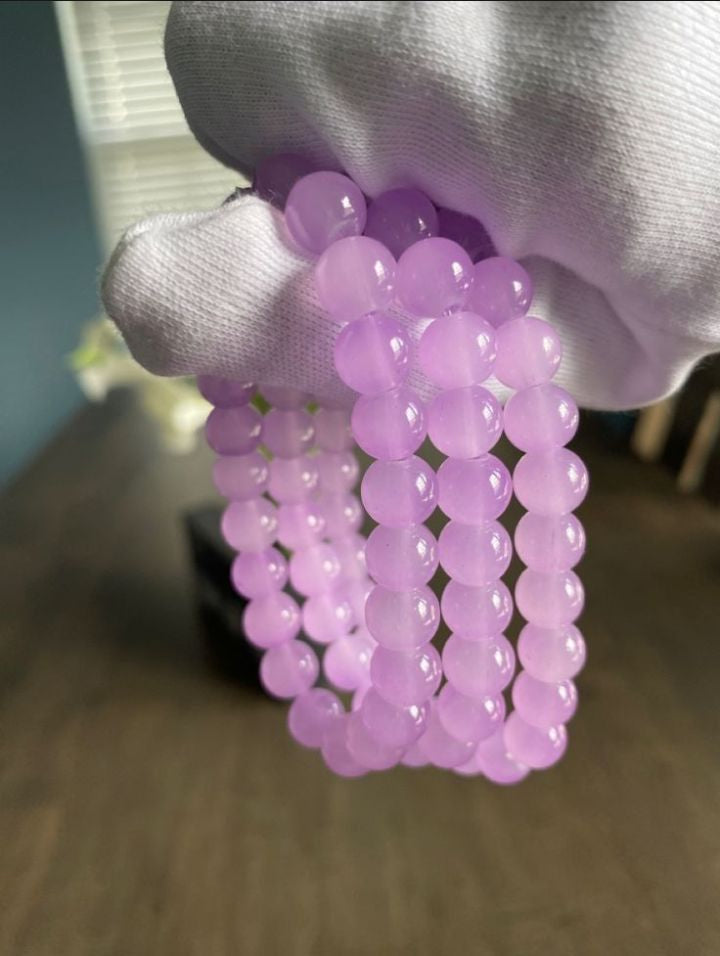 Colorful Glass Pearl Bracelet for Girls