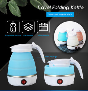 Foldable And Portable Teapot Water Heater Electric Kettle For Travel